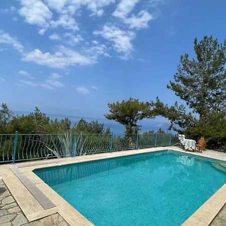 With Pool 15 Min To Bay In Faralya, Отель Фетхие